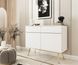 Комод дводверний ORO MDF ORO_MDF_KSZ107_BIALY_ZLOTY фото 2