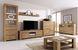 Вітрина однодверна скляна у вітальню Sky SWT70 Meble Piaski SKY_SWT70_DAB RIVIERA фото 3
