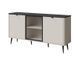 Комод зі скляною дверкою MARLY K-160 MARLY_REGAL_7_KASHMIR_SZARY_KAMIEN фото 1