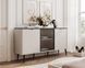 Комод зі скляною дверкою MARLY K-160 MARLY_REGAL_7_KASHMIR_SZARY_KAMIEN фото 4