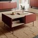 Журнальный столик с ящиками в гостинную COLOR L-97 (красный) Meble Piaski COLOR_L97_CERAMIC RED фото 3