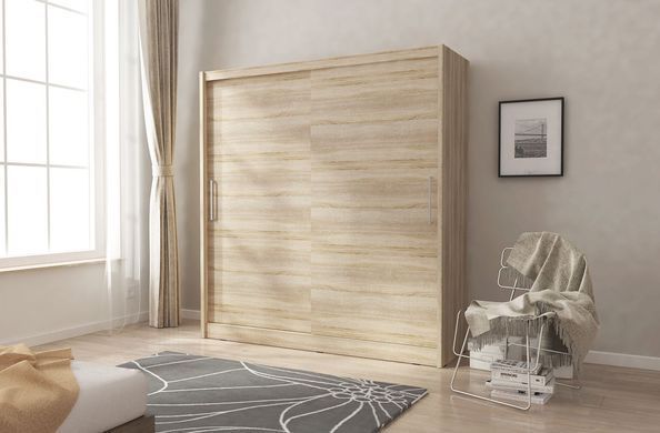 PIASKI MEBLI Україна - Шафа купе без дзеркала Wiki 200 Білий Meble Piaski Meble Piaski 3