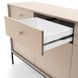 Комод тридверний з шухлядами у вітальню широкий Mono MKSZ154G Meble Piaski MONO_MKSZ154_BEŻ PIASKOWY_ZLOTY фото 5