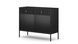 Комод myAMI Mebli NOVA II 2D2S MA02 з 2 дверима та 2 шухлядами на ніжках NOVA II_MA02_SIDEBOARD 2D2S_BLACK фото 1