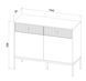 Комод myAMI Mebli NOVA II 2D2S MA02 з 2 дверима та 2 шухлядами на ніжках NOVA II_MA02_SIDEBOARD 2D2S_BLACK фото 11